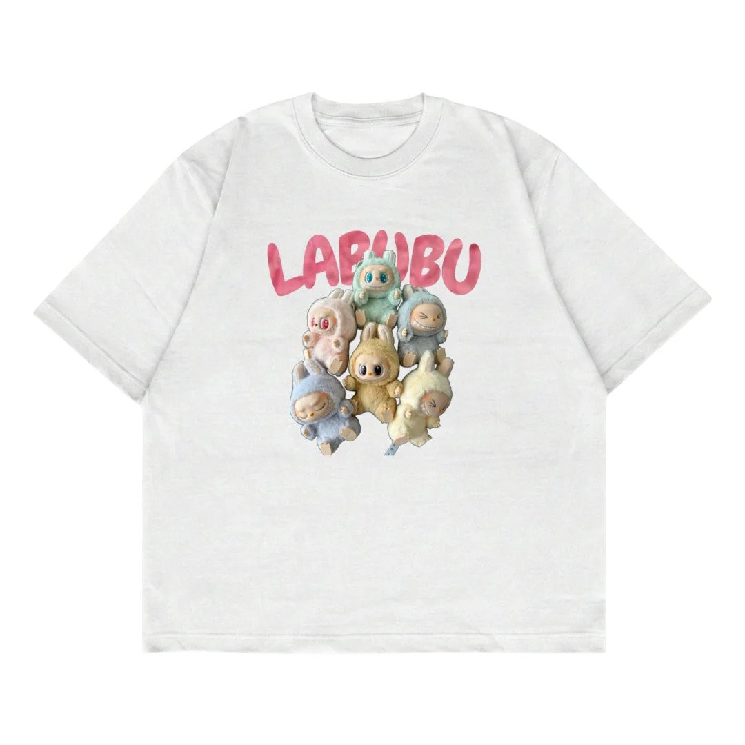 LABUBU WHITE OVERSIZED
